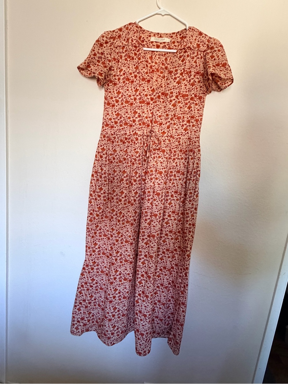 Christy Dawn Dawn Dress XS Organic Cotton Floral Prairie Maxi USA - Picture 10 of 11